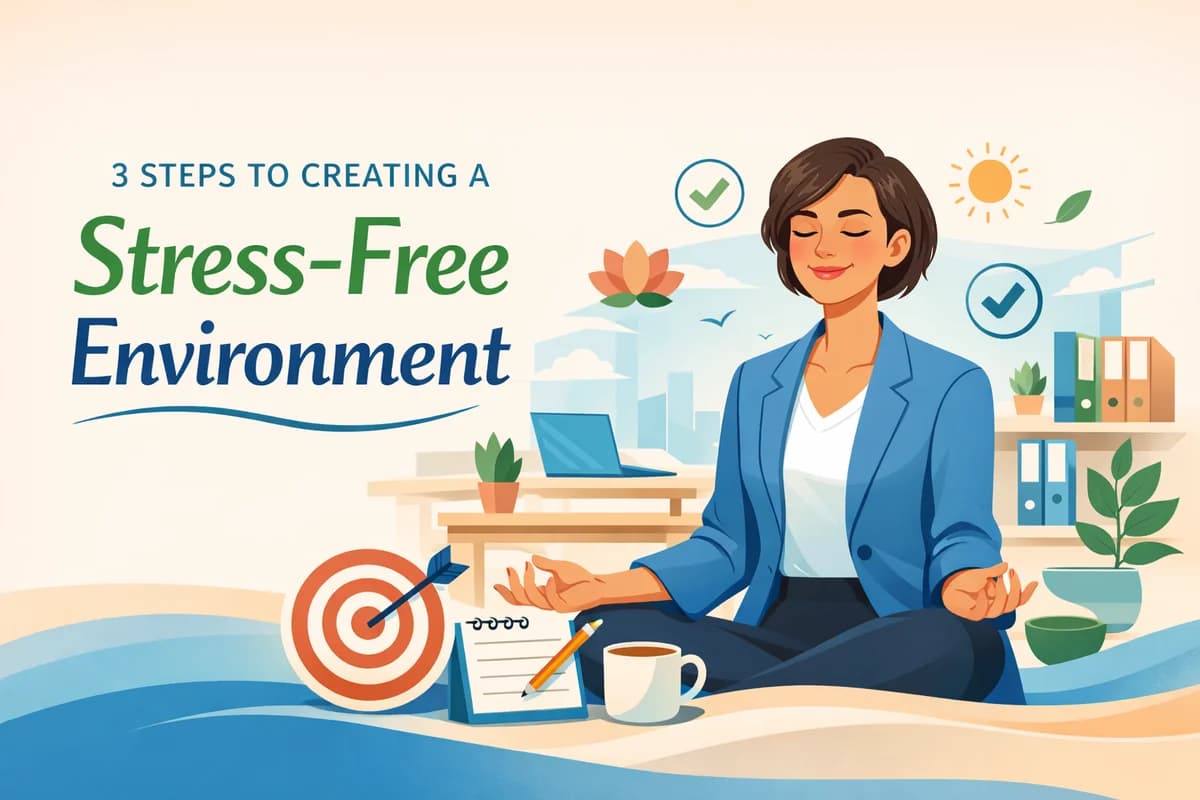 3 Steps to Creating a Stress-Free Environment