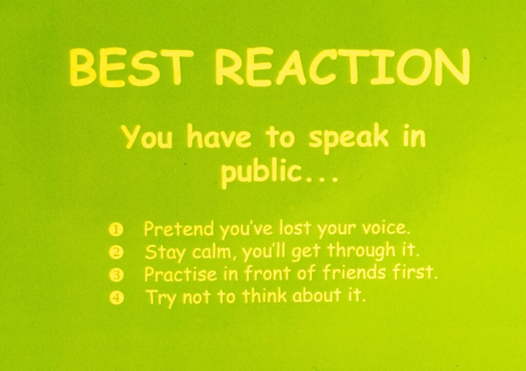 Speak In Public